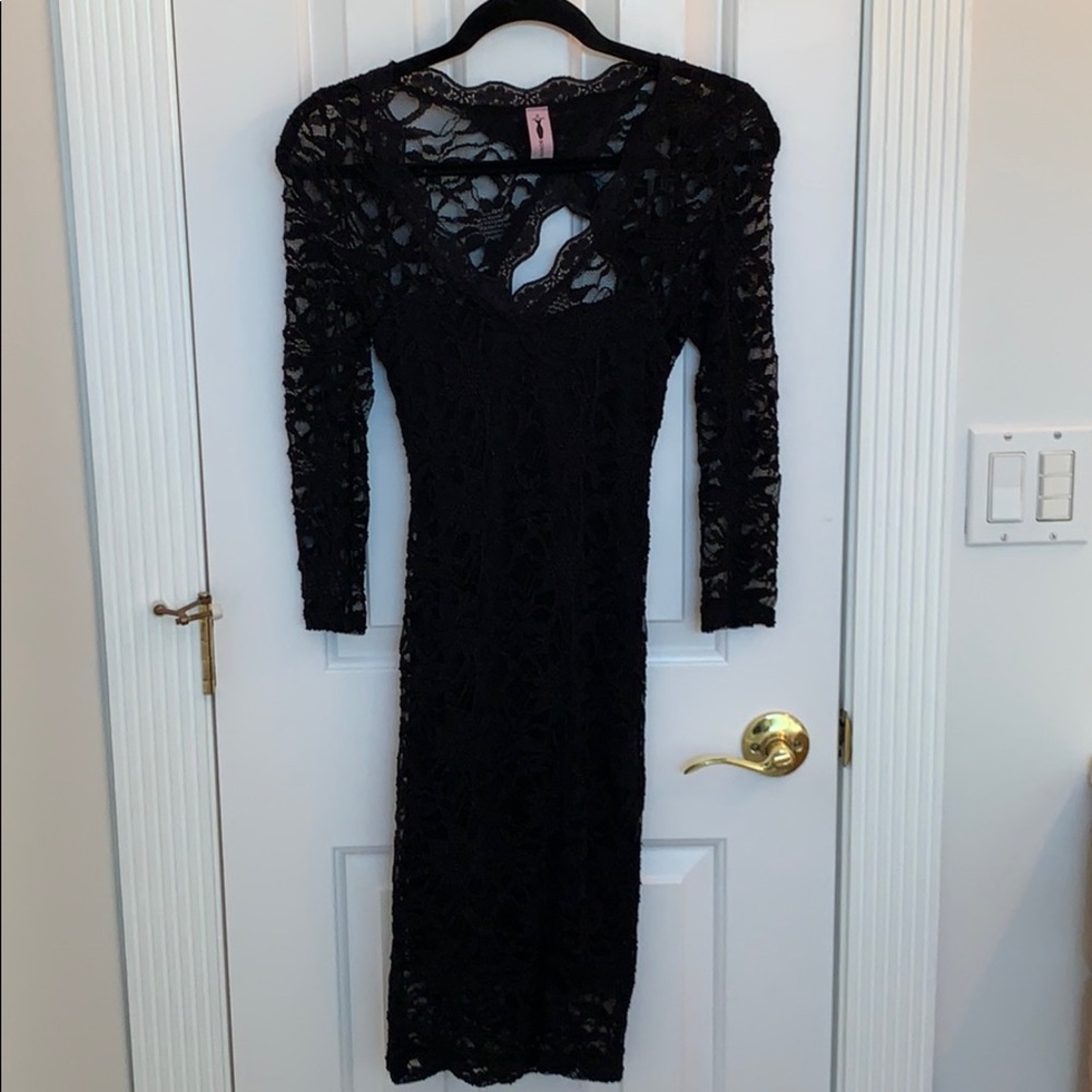 Black Lace Dress